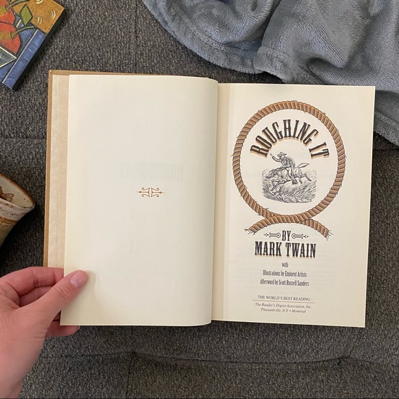 Roughing It Hardcover Novel by Mark Twain. 1987 Readers Digest Edition - Picture 5 of 14